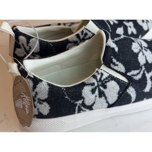 WOOLLOOMOOLOO Byron 39 EU Slip On Merino Wool Comfort Sneakers White Black - Picture 5 of 14